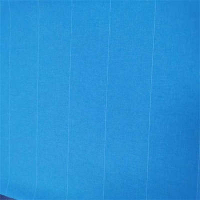 malha poli tecida vestuário do Spandex da listra da tela do poliéster 170gsm