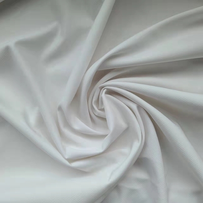 tela 150cm Diamond Dobby tecido Cationic do Spandex do poliéster 140-160gsm