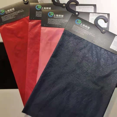 Tela de nylon lisa gravada 35gsm Ripstop impermeável de Taslon