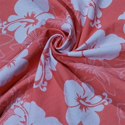 dobra de nylon da tela 70d Taslan de 110gsm 160d Taslon tecida impressa