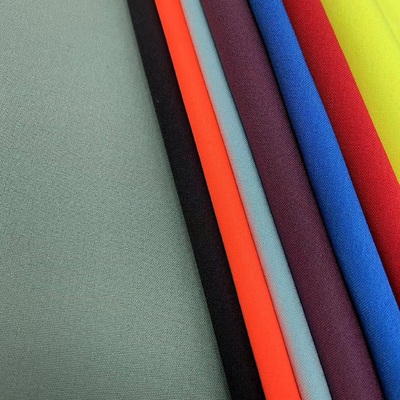elasticidade da tela 200gsm do Spandex do poliéster 100d+40dx100d+40d de 148cm boa