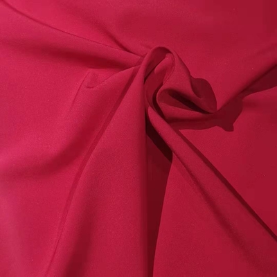 tela do cetim do Spandex do poliéster de 145gsm 100d 92 PoliéSter 8 Elastano 120gsm