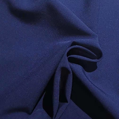 tela do cetim do Spandex do poliéster de 145gsm 100d 92 PoliéSter 8 Elastano 120gsm