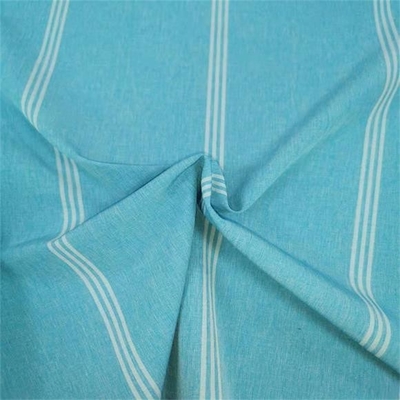 planície Cationic do poliéster 170gsm para tecer para listrar o Spandex poli da escova