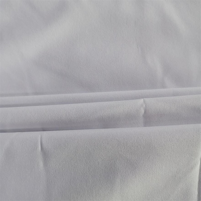 Tela branca do Spandex do poliéster da sublimação 145gsm, poliéster da tela tecida de 150cm