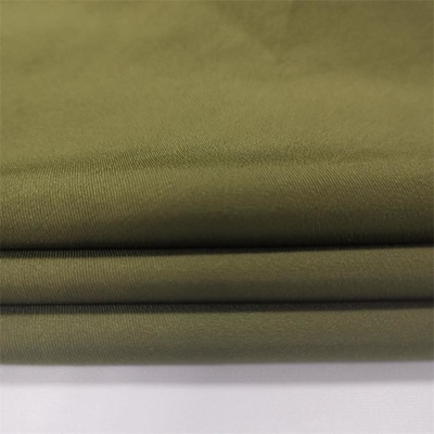 a tela 75dx150d da memória do poliéster da sarja 135gsm dá forma à resistência de água