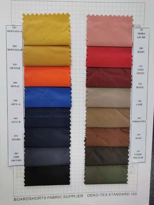 Tela do tafetá do poliéster 70gsm de 150CM que calandra a tela poli do tafetá 300t