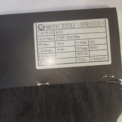 nylon de nylon da tela 90gsm Crincle do tafetá de 70dx70d 260t