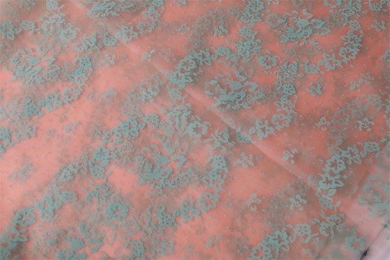 40gsm 56&quot; Organza material chiffon poli impresso sublimação da tela 20d que reune o projeto