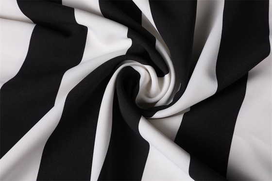 56&quot; a tela chiffon poli 180Dx180D 180gsm listraram o poliéster