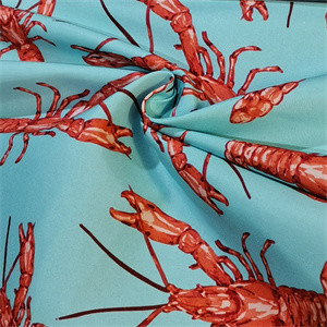 a sublimação de 120gsm 150d imprimiu a sarja de Microfiber do pêssego da tela