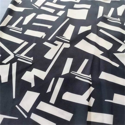 a tela chiffon do poliéster do cetim 95gsm, tela do poliéster do Spandex imprimiu