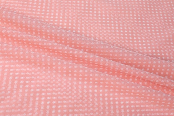 material chiffon do poliéster 75gsm impresso por todo o lado no impresso