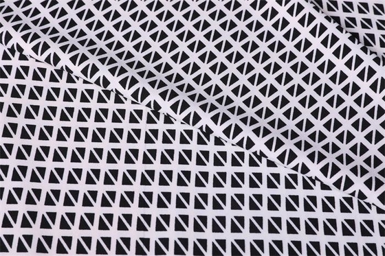 O Spandex do poliéster imprimiu a tela chiffon poli 100D do Aop 115gsm