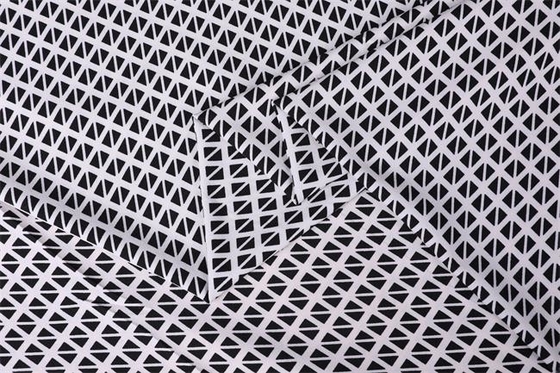 O Spandex do poliéster imprimiu a tela chiffon poli 100D do Aop 115gsm