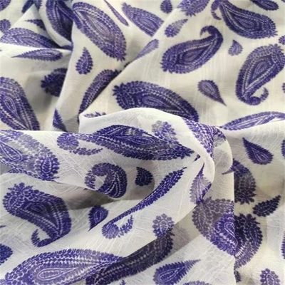 70gsm 56&quot; tela chiffon 50d da dobra para saias das senhoras