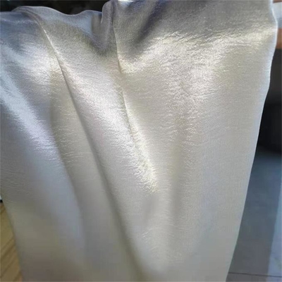tela chiffon do poliéster da tela 75d do terno das mulheres de 116gsm 50d pela jarda