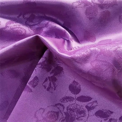 Gaze de seda do cetim do Spandex do poliéster 5 do jacquard 50d 95 para a senhora Skirts