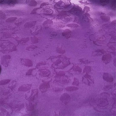 Gaze de seda do cetim do Spandex do poliéster 5 do jacquard 50d 95 para a senhora Skirts