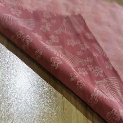 filamento chiffon da ilha do mar 90gsm do poliéster 50dx75d em forma de leque