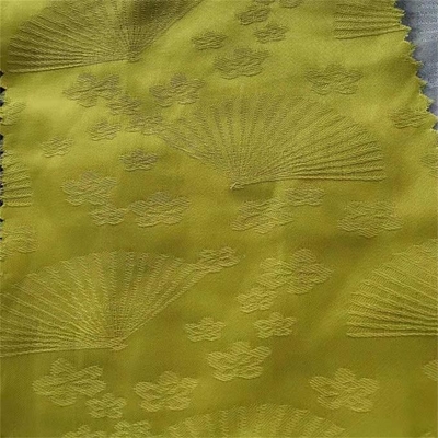 filamento chiffon da ilha do mar 90gsm do poliéster 50dx75d em forma de leque
