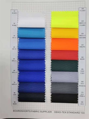 revestimento leitoso do plutônio de Taslan do poliéster das telas 75Dx160D da roupa dos homens de 125gsm 150cm