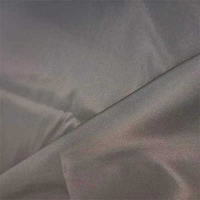 tela contínua tecida telas de Taslan do poliéster 196t da roupa dos homens de 100gsm 75d