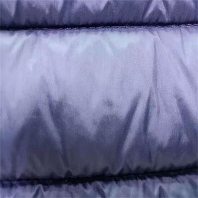 tela de nylon estofando macia do tafetá de 240gsm Shell Material 20dx20d 137CM