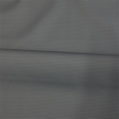 tela exterior respirável tecida 120gsm 150CM 75d Shell Waterproof Fabric macia