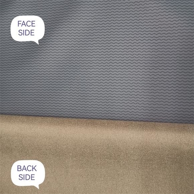tela exterior respirável tecida 120gsm 150CM 75d Shell Waterproof Fabric macia