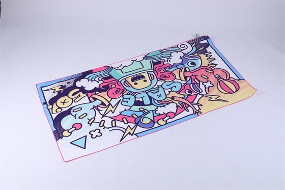 da cobertura de pouco peso da praia de 140x70cm esteira portátil instantânea do prendedor 200gsm