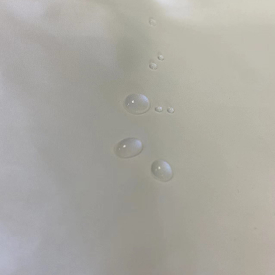 Tecido de tafetá de poliéster 74GSM 300 t folha de prata quente colorida