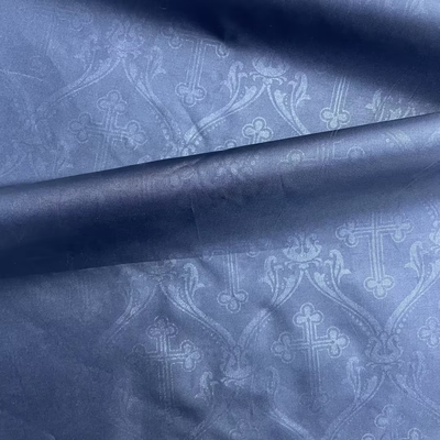 100% Poliéster 61D*61D 47gm Taffeta tingido de ouro