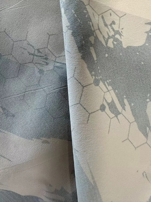 101GSM 90%P 10%SP 30D+20D*30D+20D Tecido de spandex de quatro vias