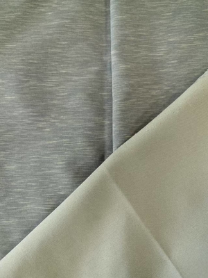 131GSM 92%P 8%SP 100D+40D*100D+40D Tecido de spandex de quatro vias